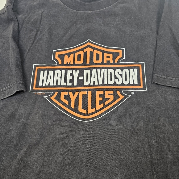 Vintage 1996 Harley-Davidson T-Shirt Tennessee Cool Springs Franklin USA Made‎ - Picture 7 of 7